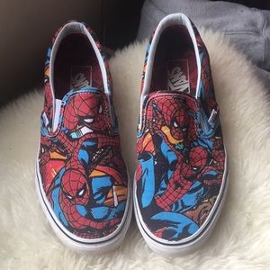 Spider-man marvel limited edition vans